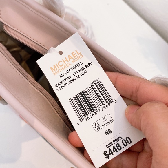 Michael Kors Jet Set Travel XS TZ Tote Bag - Picture 7 of 9